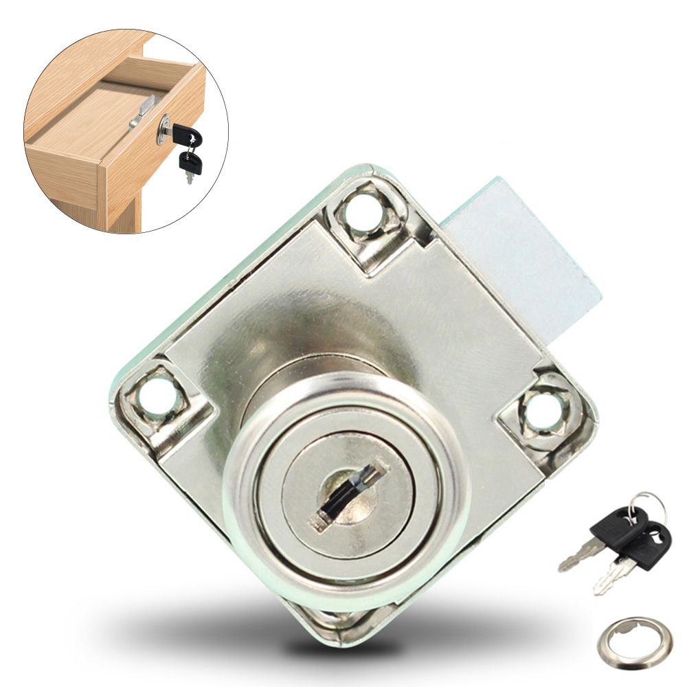 Medicine Cabinet Lock - Zinc Alloy Drawer Lock Burglarproof Home