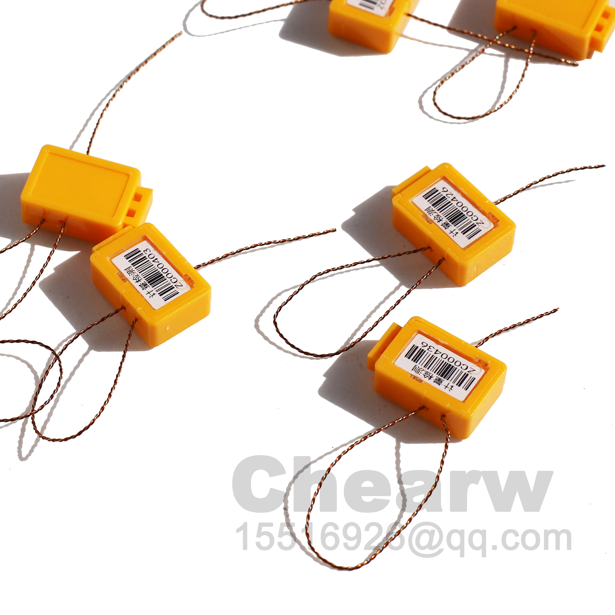 Window Lock Bar - 100piece Rectangle Bar Code Plastic Meter