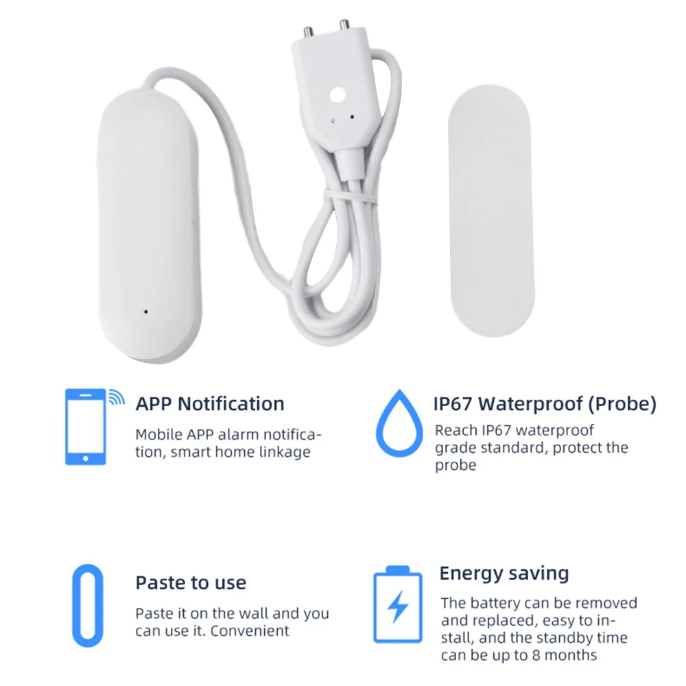 Water Leakage Sensor Smart Hom - Water Alarm Sensor avaliação e preço