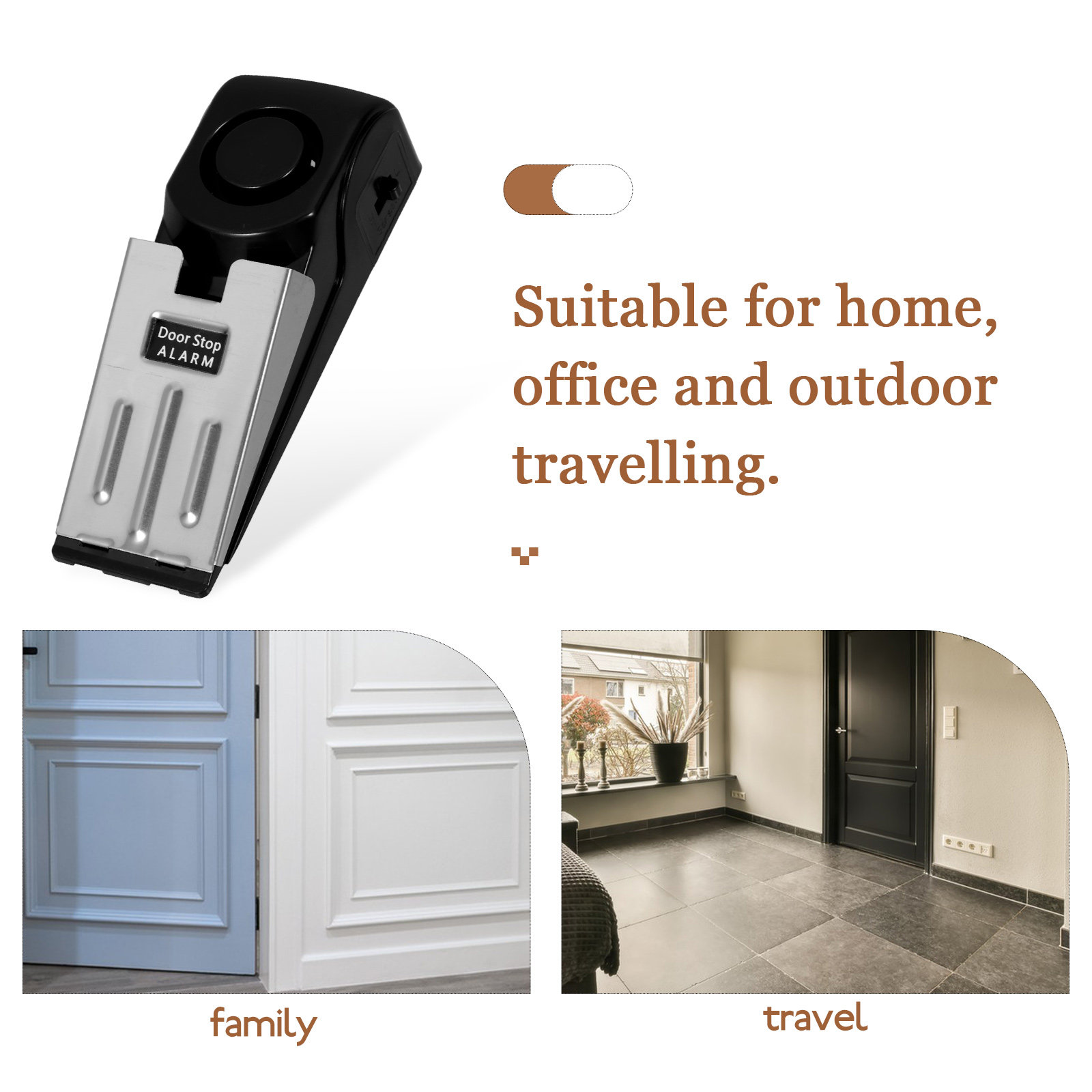 Heavy Duty Door Stop Alarm 120 - Door Stop Alarm avaliação e preço