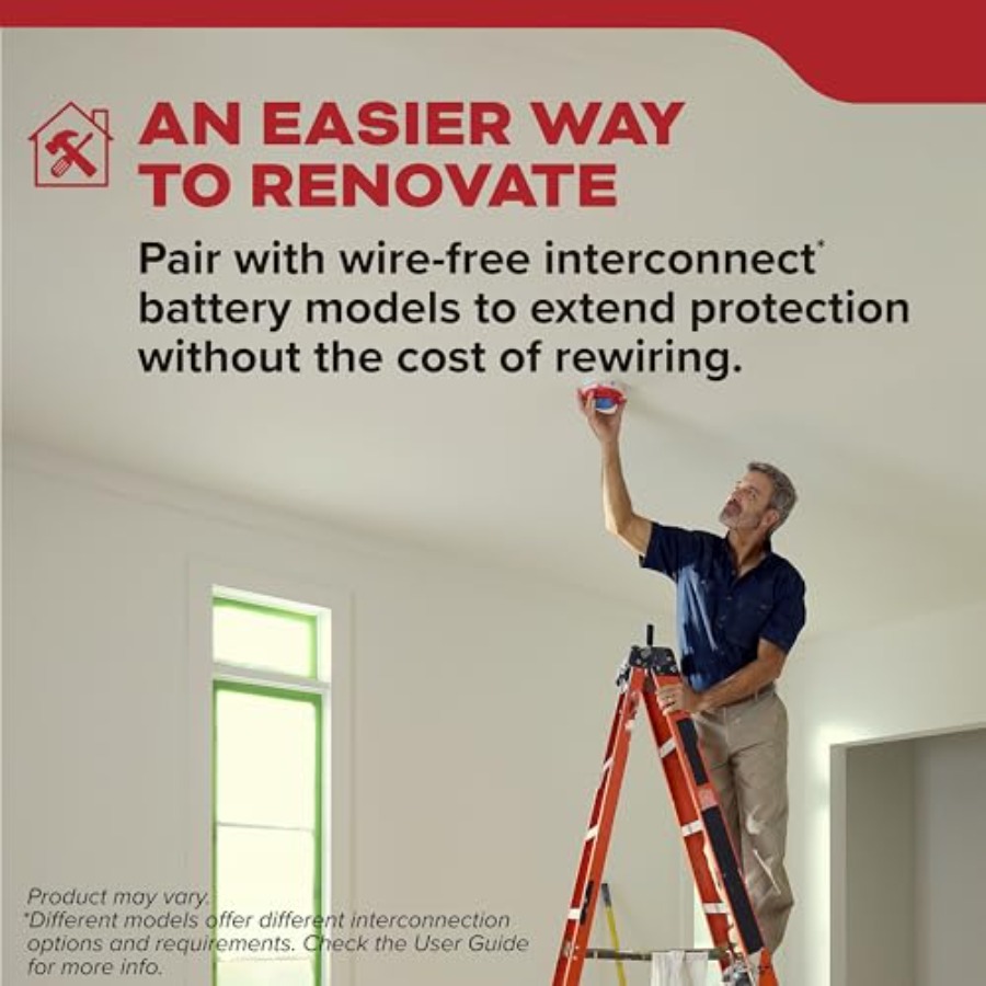 Smoke Detector Hardwired with  - Smoke Detector Interconnected avaliação e preço