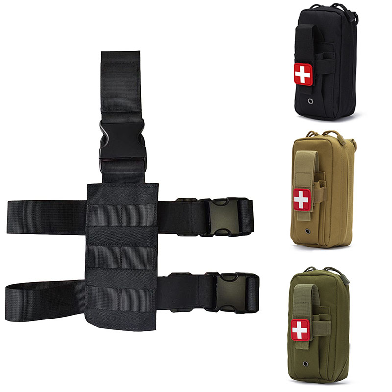 Tactical Thigh Moll Rig EDC Po - First Aid Bag Kit avaliação e preço