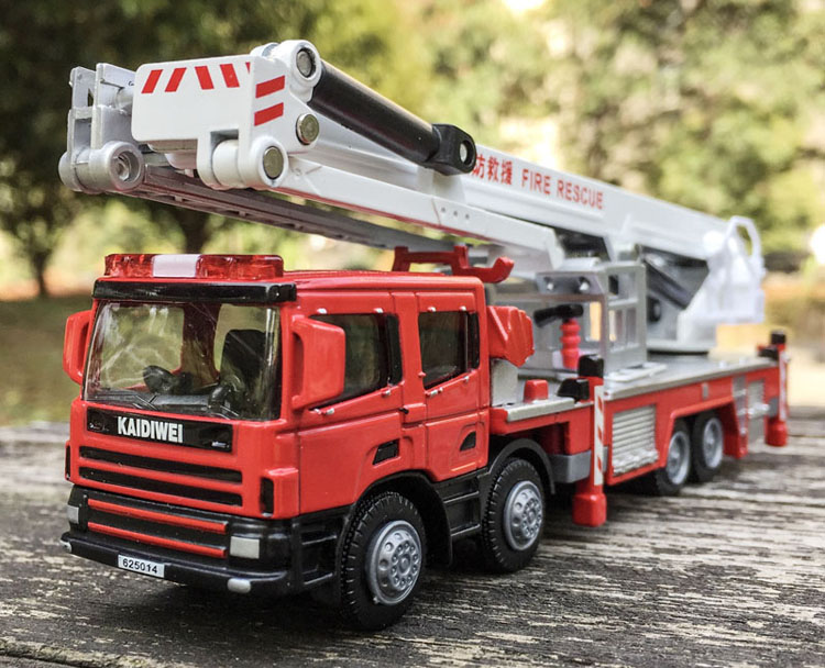 1:50 alloy engineering vehicle - Fire Escape Ladder avaliação e preço