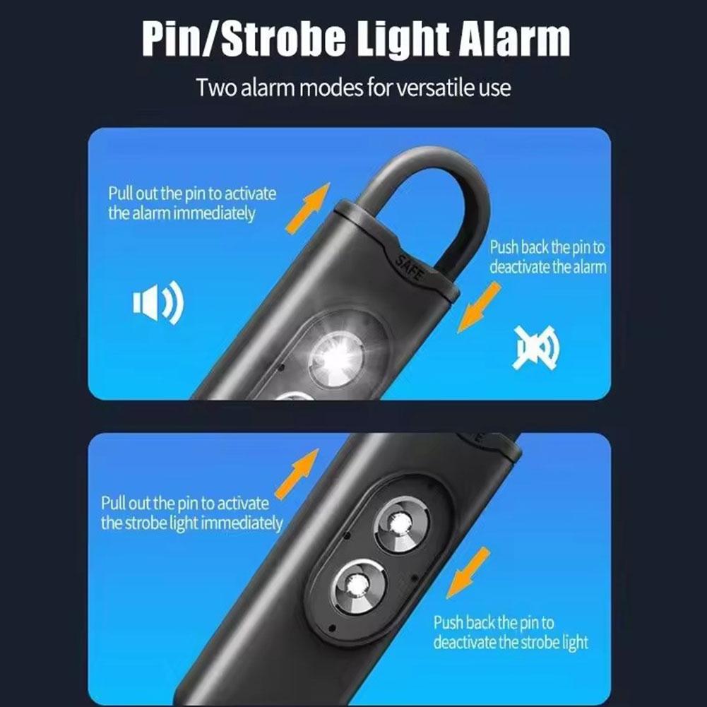 1pcs Self Defense Personal Ala - Personal Alarm Keychain avaliação e preço