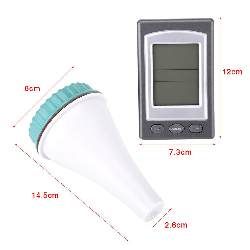 Digtal Swimming Pool Thermomet - Pool Alarm Float avaliação e preço