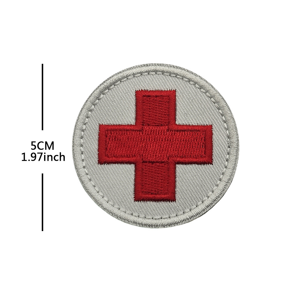 First Aid Red Cross Round Patc - First Aid Bag Kit avaliação e preço