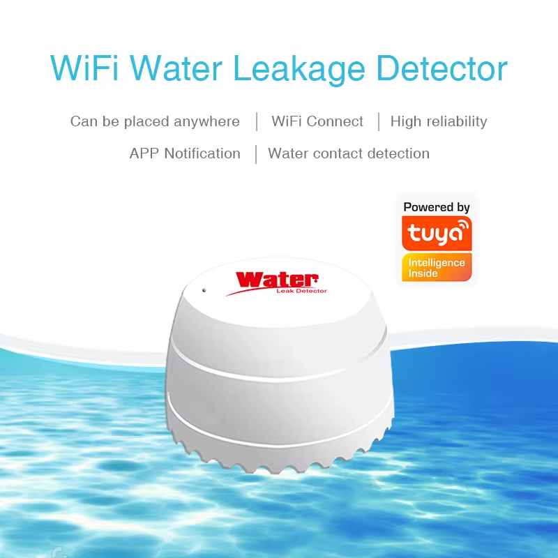 Tuya WiFi Water Leak Detector  - Water Alarm Sensor avaliação e preço