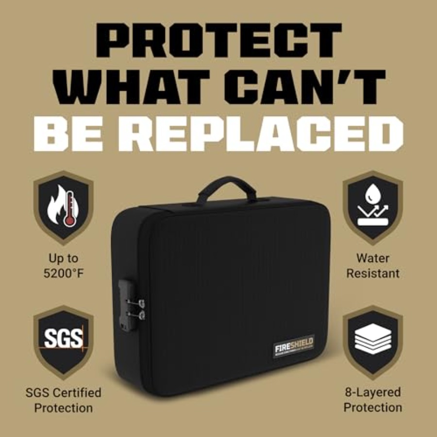 FIRESHIELD PRO 5200°F Fireproo - Fire Safe Document avaliação e preço
