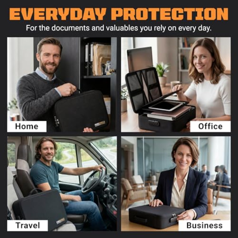 FIRESHIELD PRO 5200°F Fireproo - Fire Safe Document avaliação e preço