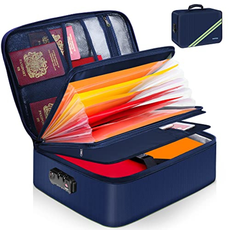 Important Document Organizer W - Fire Safe Document avaliação e preço