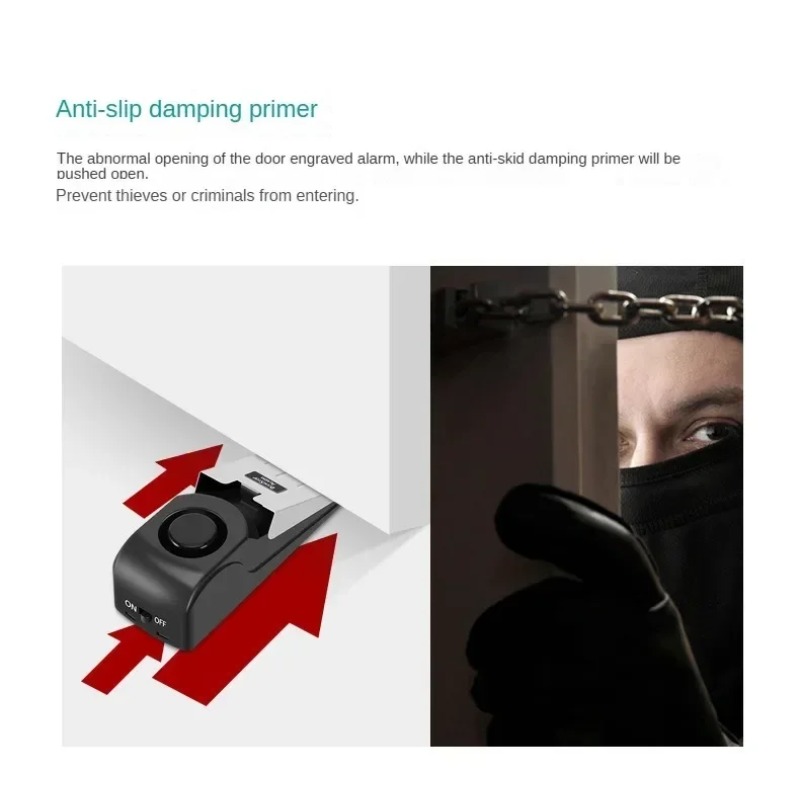 Portable Door Stop Security Al - Door Stop Alarm avaliação e preço