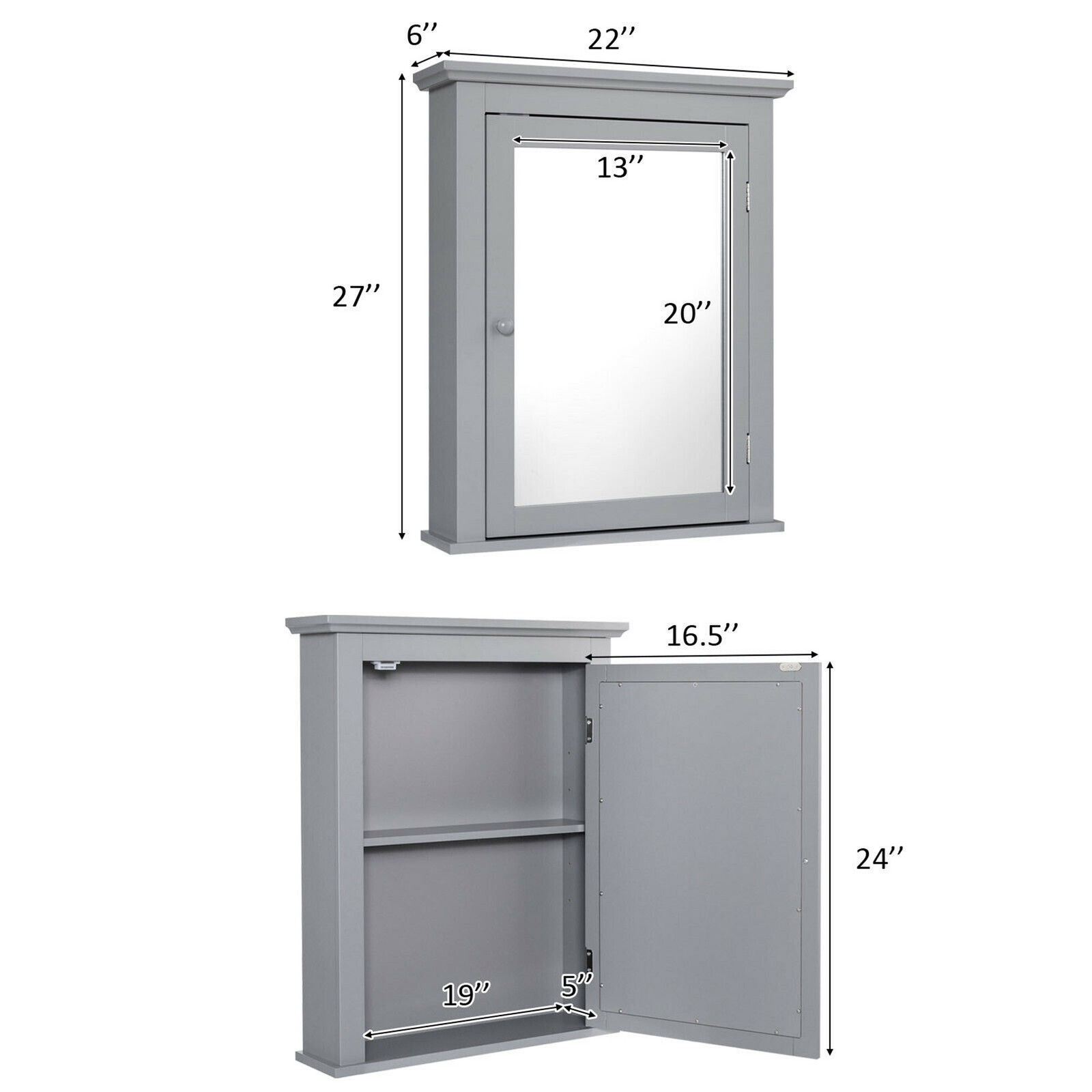 Bathroom Mirror Cabinet Wall M - Medicine Cabinet Lock avaliação e preço