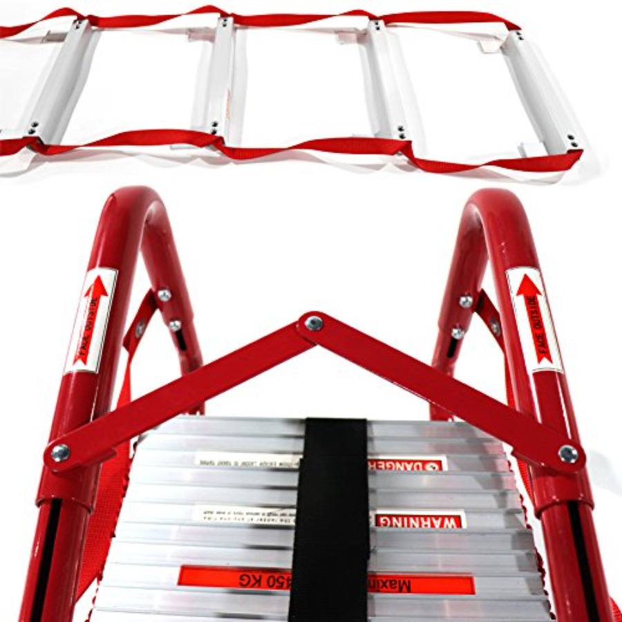 Portable Fire Ladder 2 Story E - Fire Escape Ladder avaliação e preço