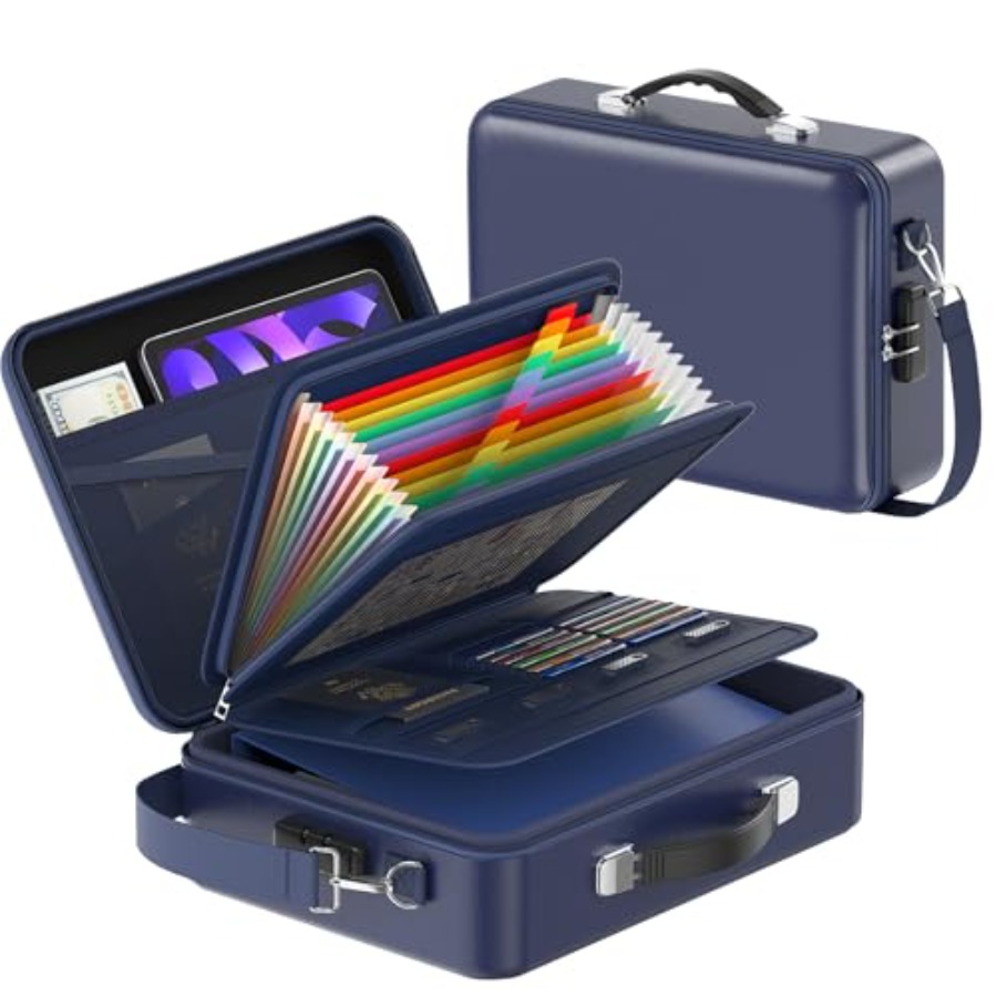 Fireproof Document Box with Lo - Fire Safe Document avaliação e preço