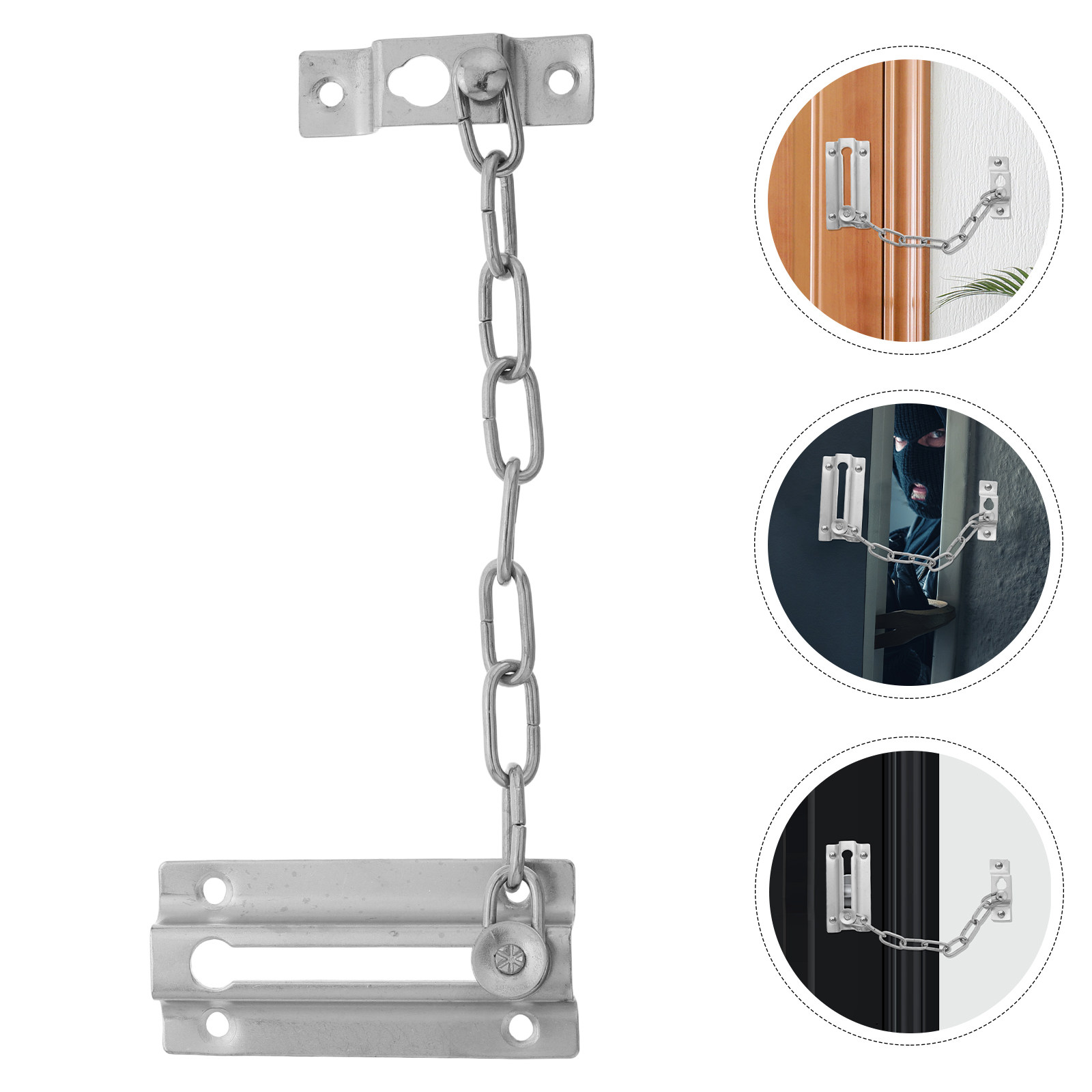 Heavy Duty Stainless Steel Ant - Security Chain Door avaliação e preço
