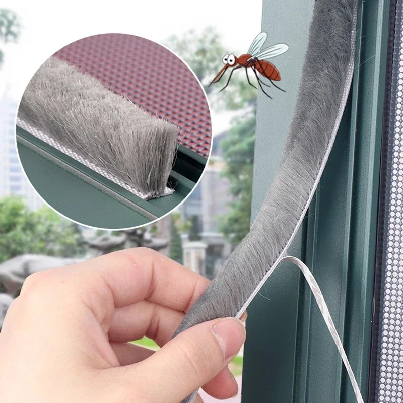 10M Self Adhesive Brush Strip  - Window Lock Bar avaliação e preço