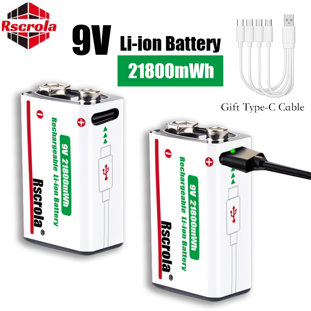 Type-C Rechargeable 9V Lithium - Smoke Detector Interconnected avaliação e preço