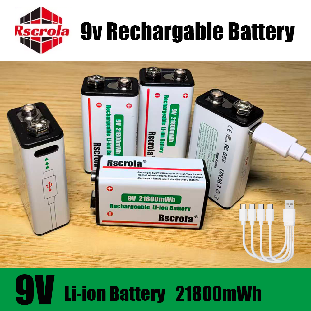 Type-C Rechargeable 9V Lithium - Smoke Detector Interconnected avaliação e preço
