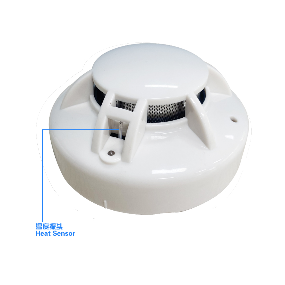 1Pcs 9-24Vdc Wire Smoke And Ov - Smoke Detector Interconnected avaliação e preço