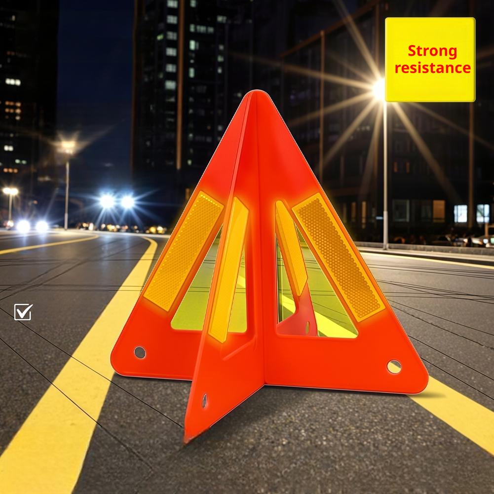 Reflective Triangle Warning Si - Emergency Exit Sign avaliação e preço