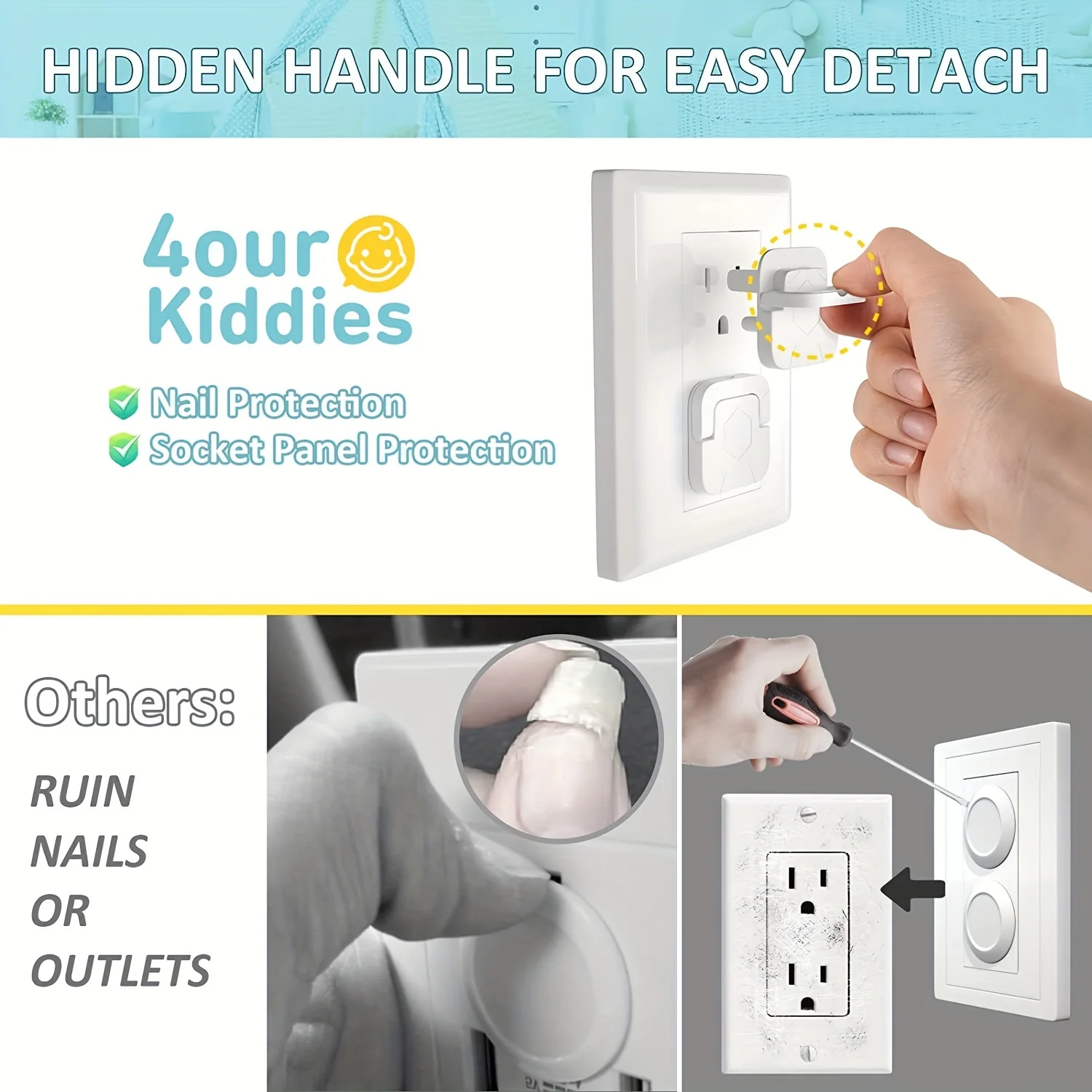 Easy Install Baby Child Electr - Outlet Cover Baby avaliação e preço