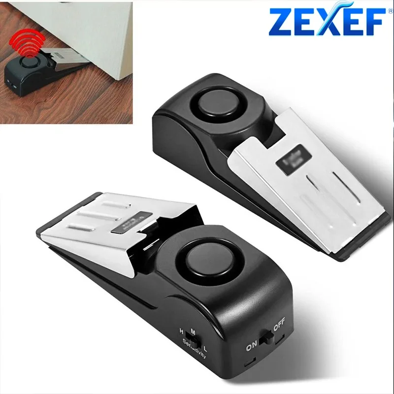 ZEXEF mini security protection - Door Stop Alarm avaliação e preço