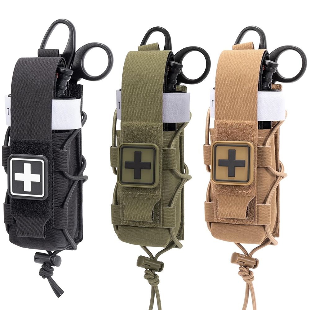 MOLLE Tourniquet Holder IFAK T - First Aid Bag Kit avaliação e preço