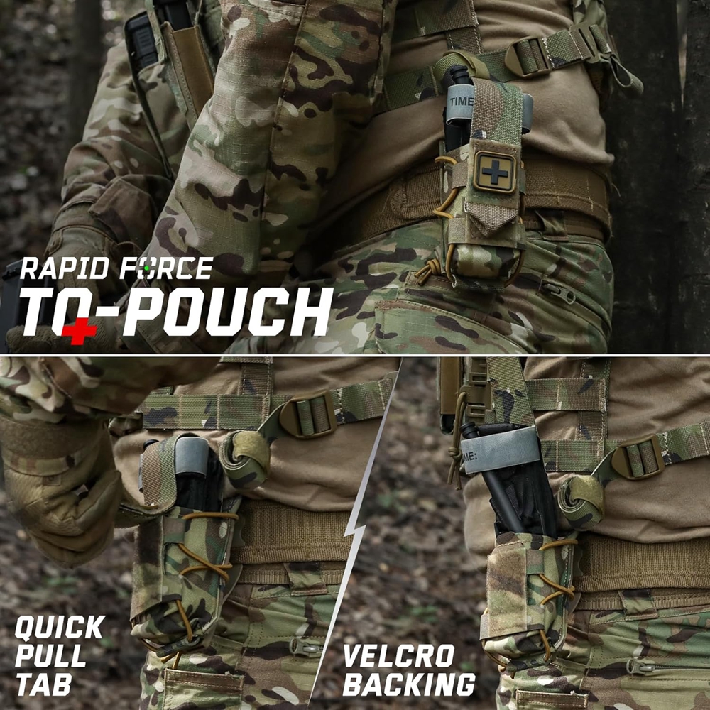MOLLE Tourniquet Holder IFAK T - First Aid Bag Kit avaliação e preço