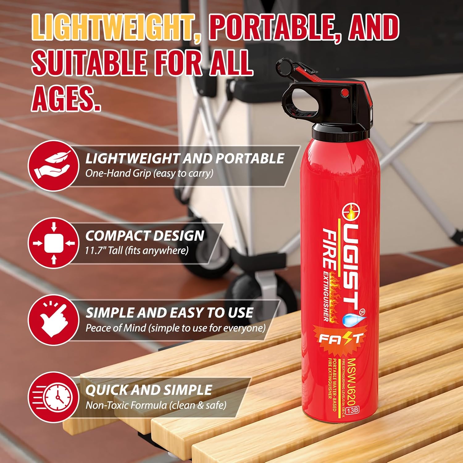 Small Portable Fire Extinguish - Fire Extinguisher Small avaliação e preço