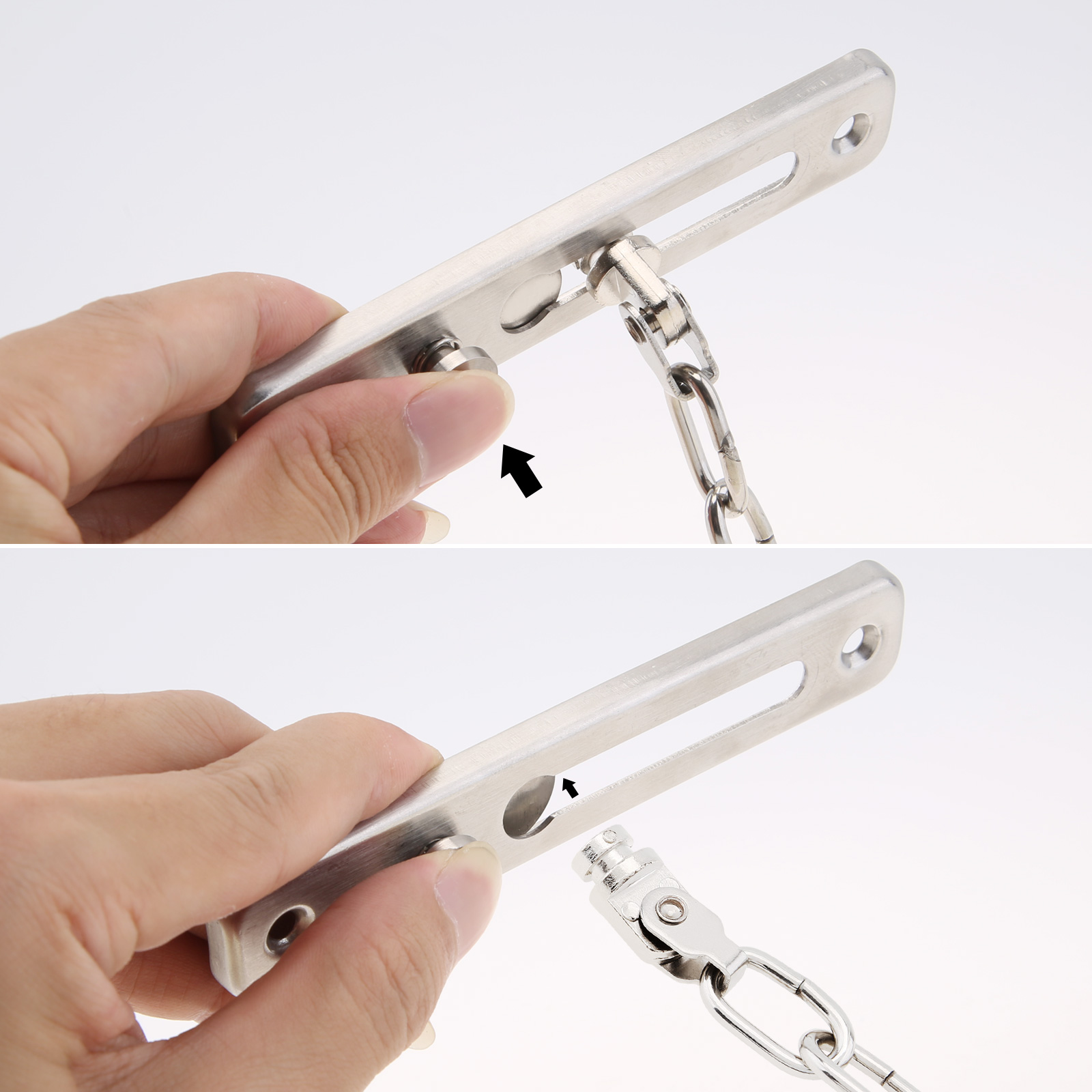 Solid Security Door Sliding Ch - Security Chain Door avaliação e preço