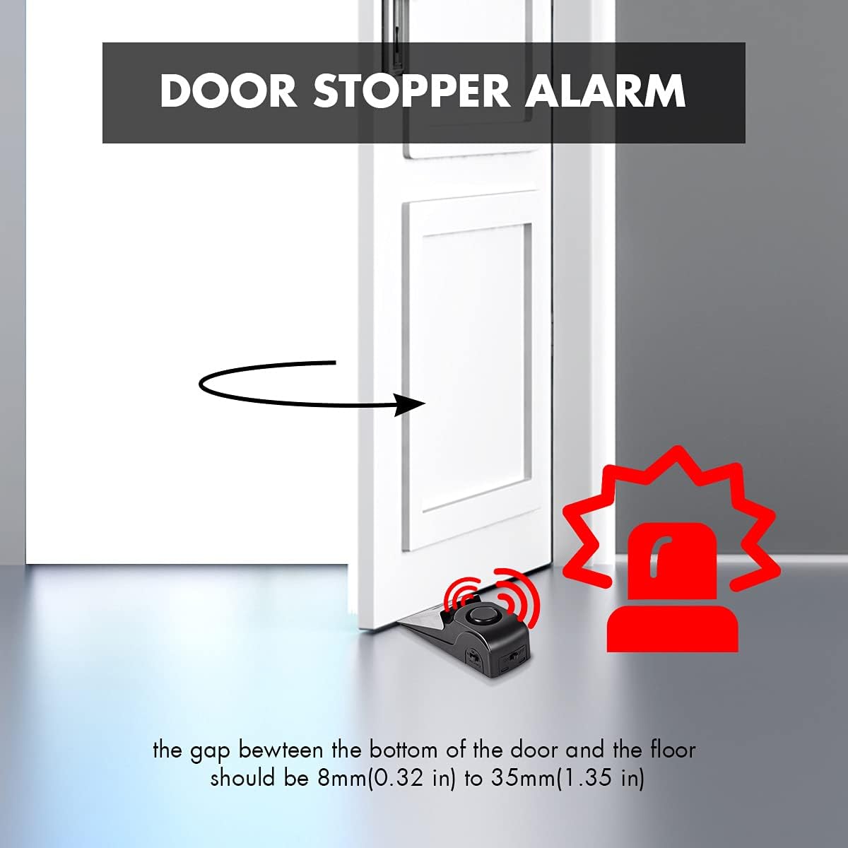 Door Stop Alarm, Door Stopper  - Door Stop Alarm avaliação e preço