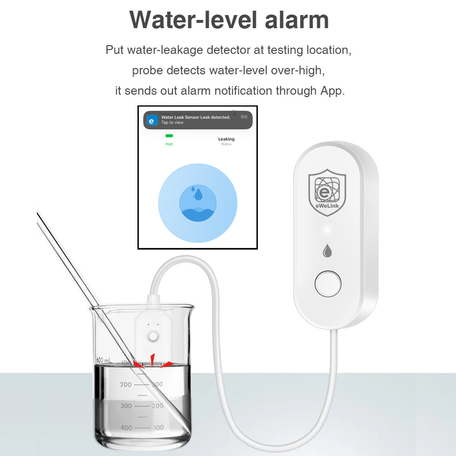 eWelink Zigbee Water Leakage S - Water Alarm Sensor avaliação e preço