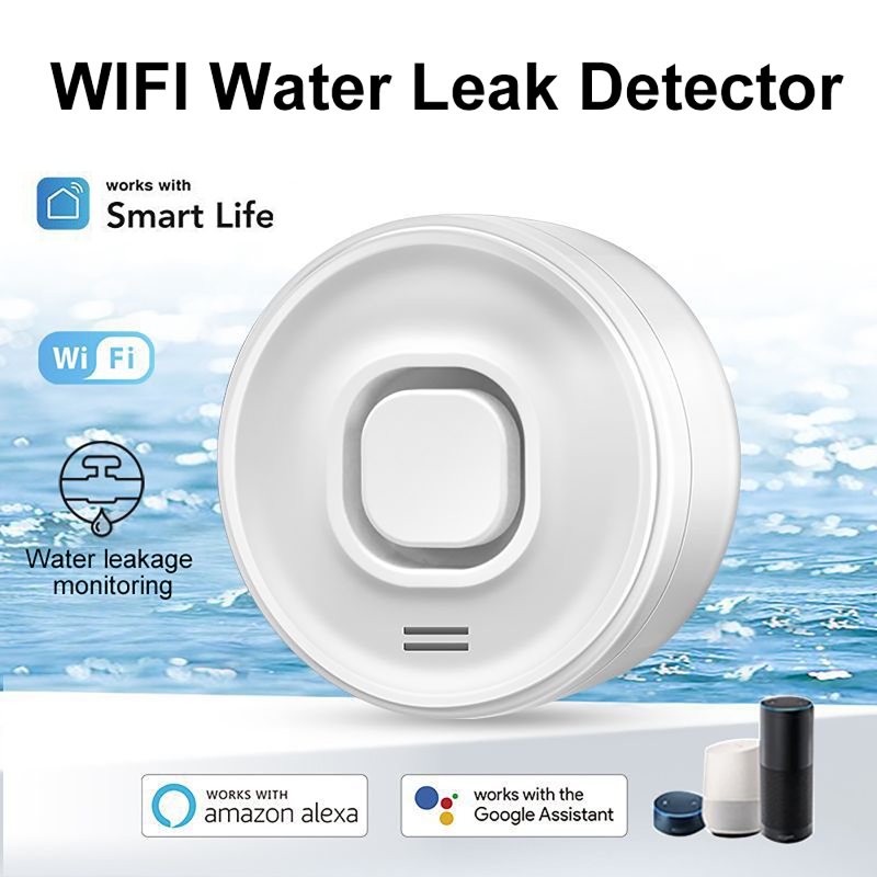 Smart WIFI Water Leak Detector - Water Alarm Sensor avaliação e preço