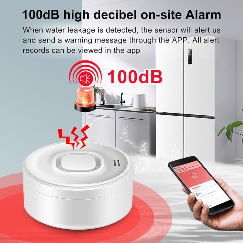 Smart WIFI Water Leak Detector - Water Alarm Sensor avaliação e preço