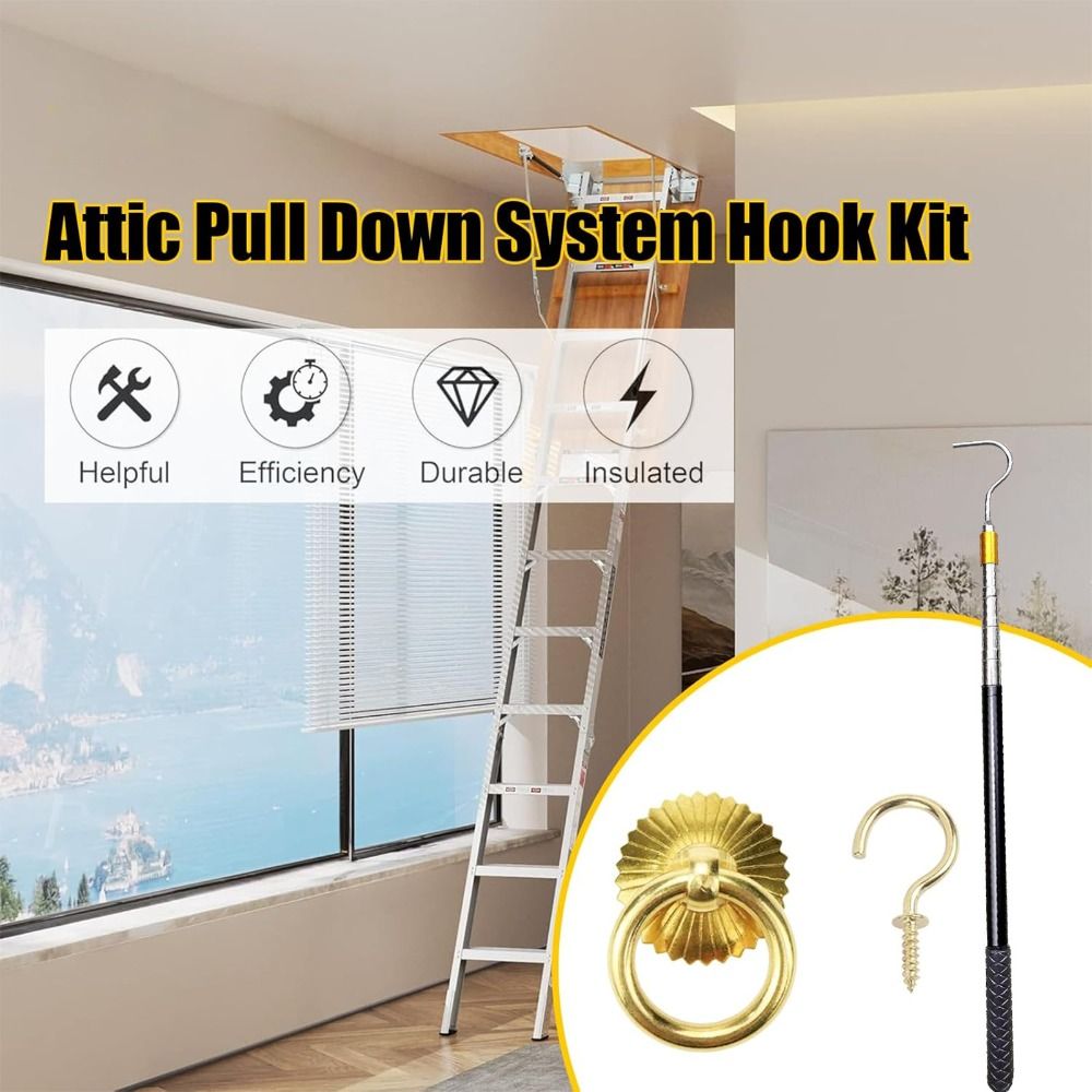 Stainless Steel Attic Ladder P - Fire Escape Ladder avaliação e preço