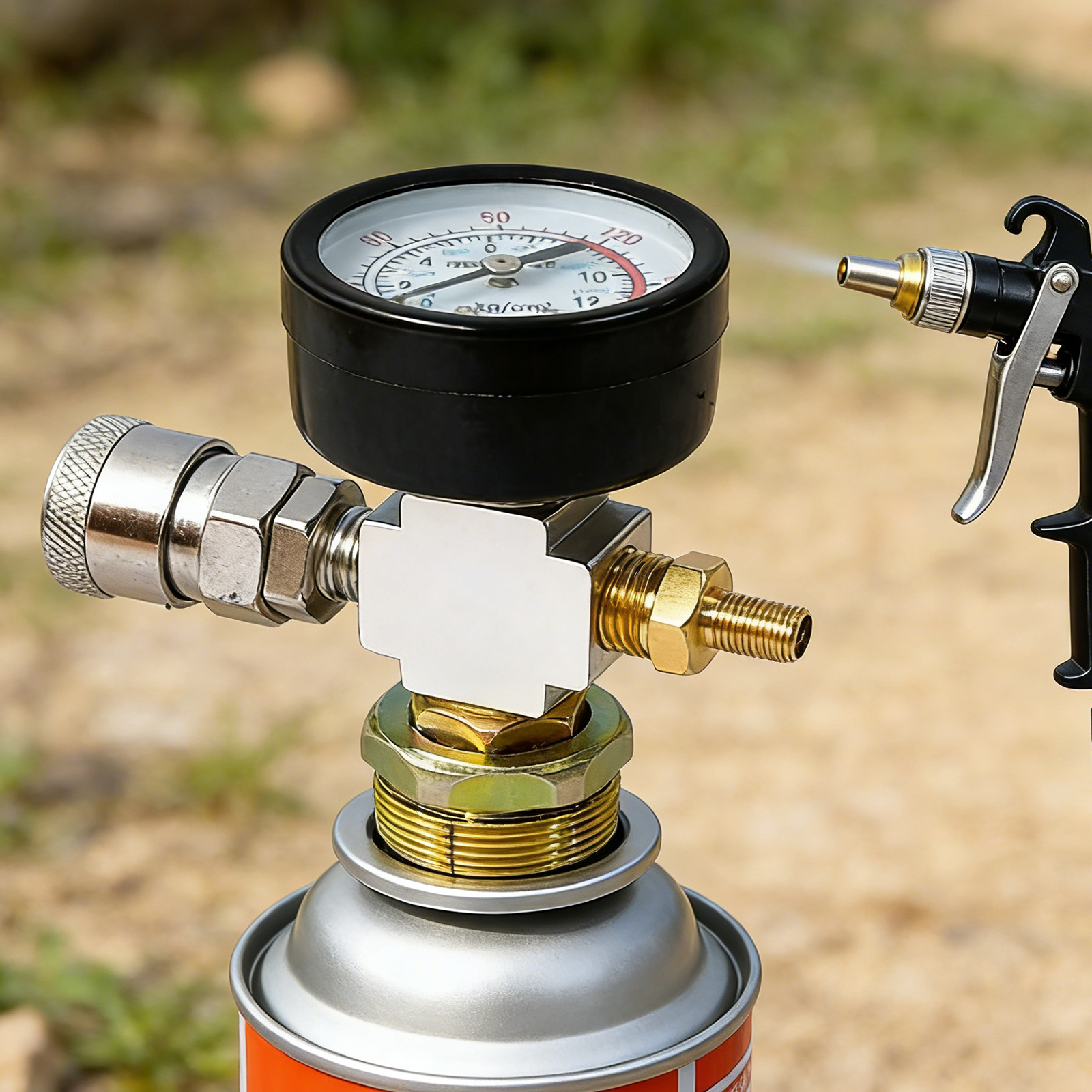 Small Air Tank Pressures Adapt - Fire Extinguisher Small avaliação e preço