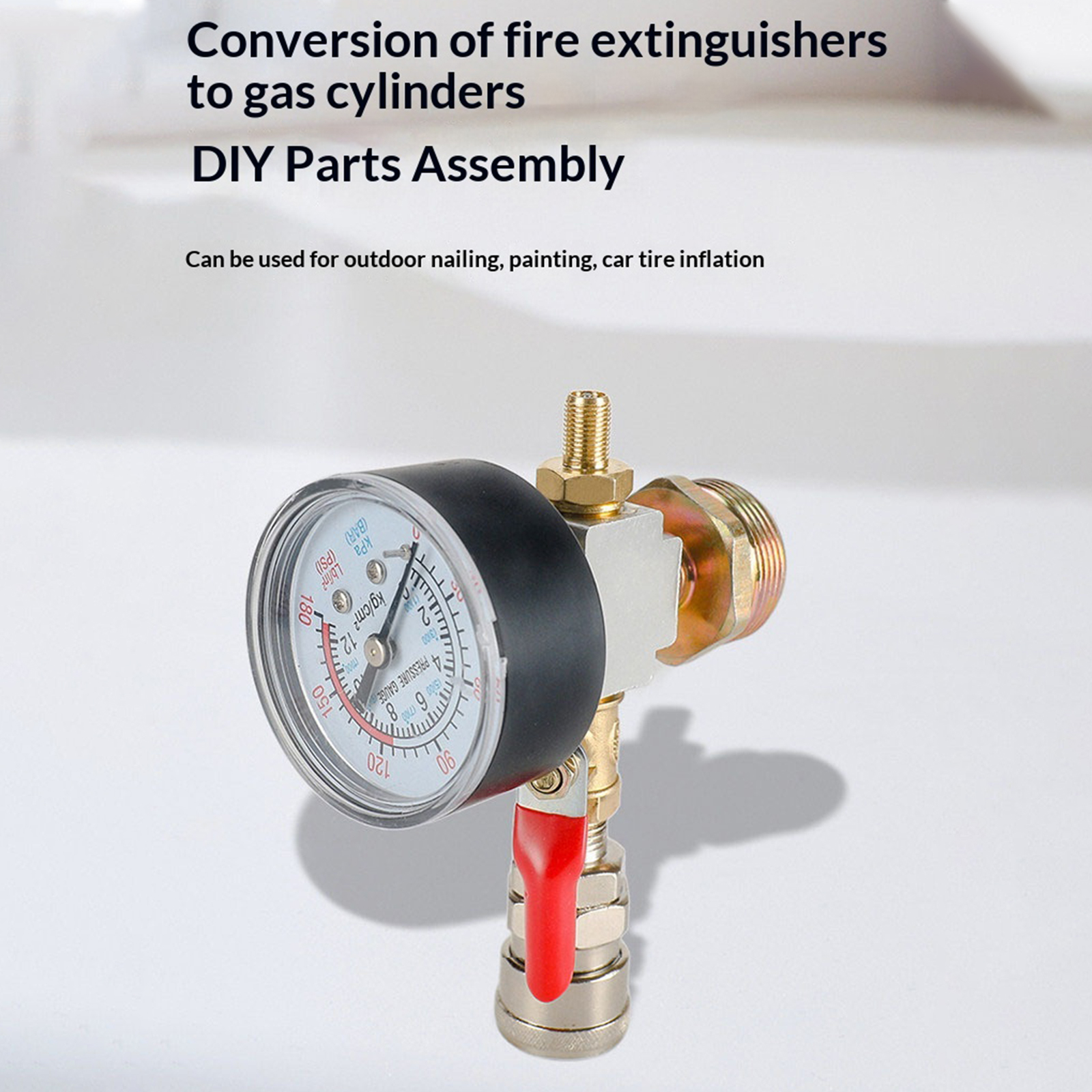 Small Air Tank Pressures Adapt - Fire Extinguisher Small avaliação e preço
