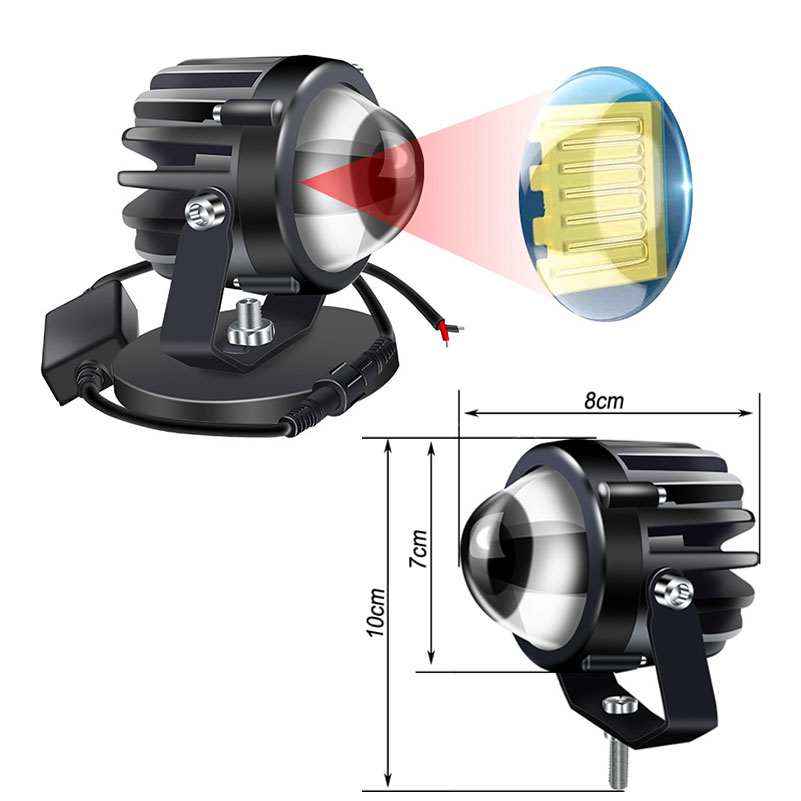 12V-80V Universal LED Laser Sp - Power Outage Light avaliação e preço