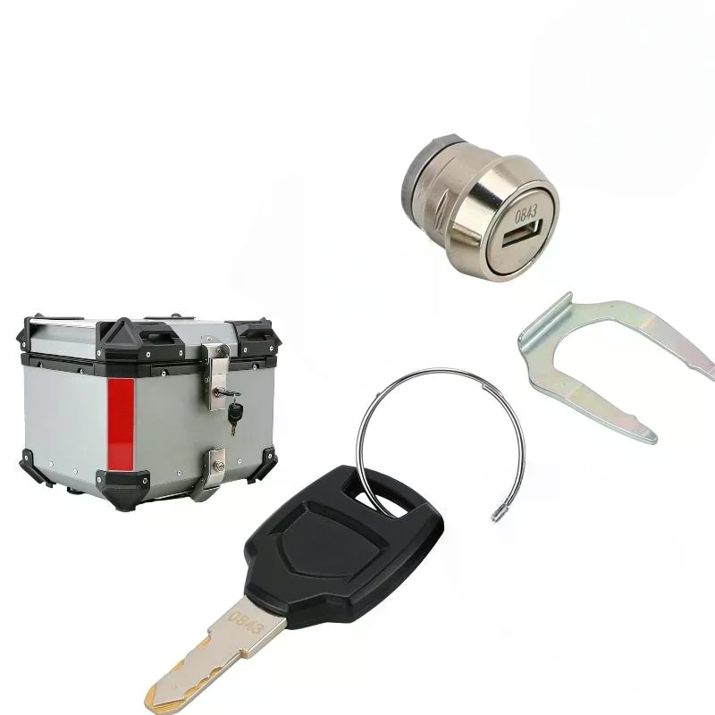 Heavy Duty Motorcycle Top Box  - Lockbox Key Secure avaliação e preço