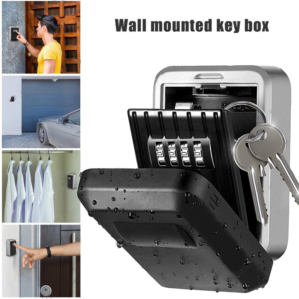 Wall Mount Key Storage Secret  - Lockbox Key Secure avaliação e preço