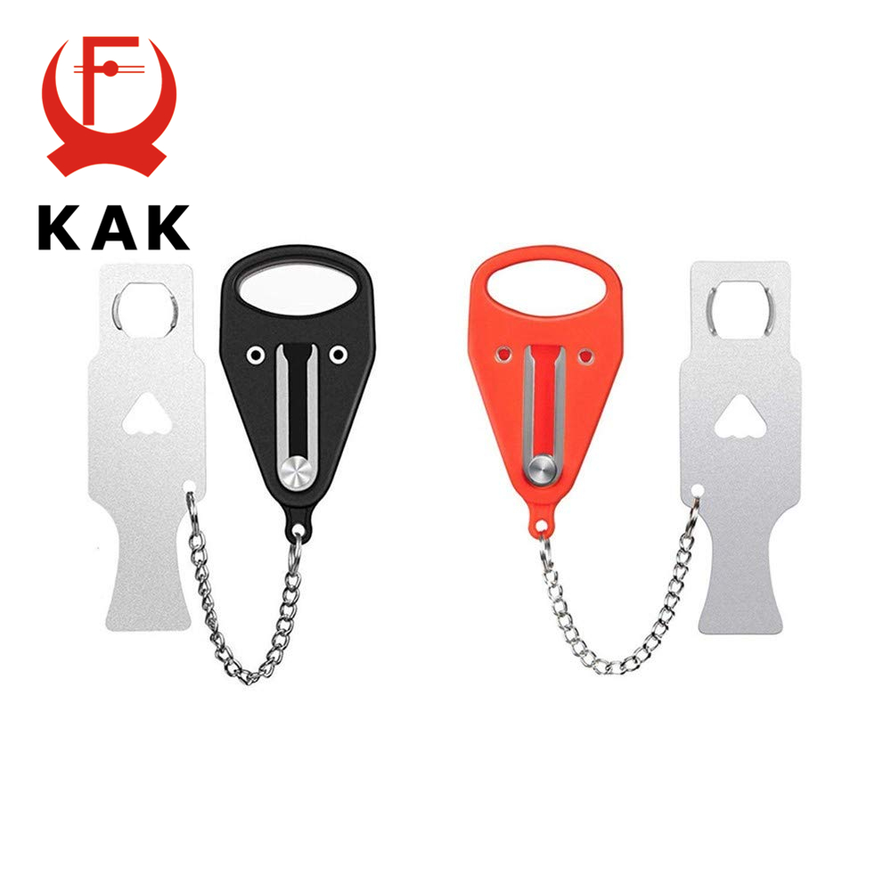 KAK Portable Door Lock Keyless - Security Chain Door avaliação e preço