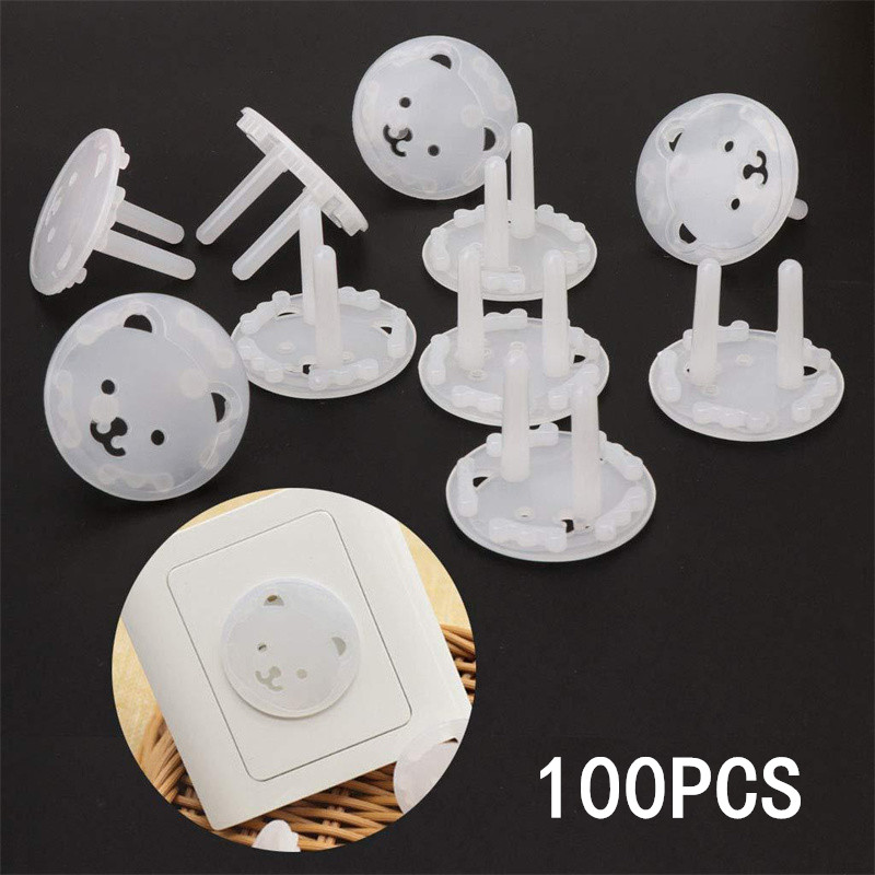 10/20/50/100PCS EU Plug Baby S - Outlet Cover Baby avaliação e preço