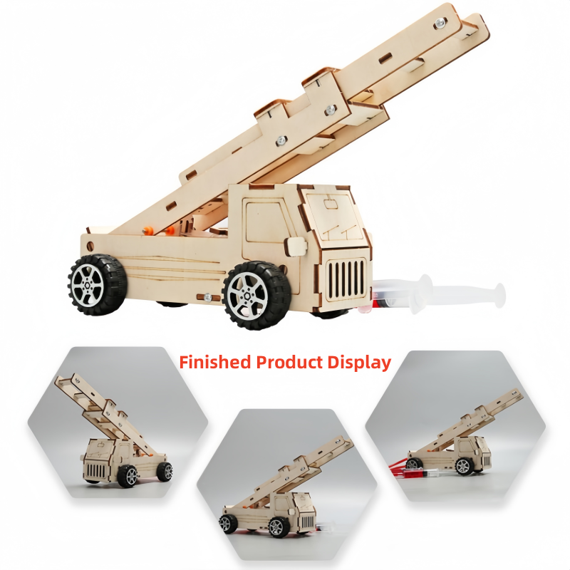 DIY Wood Ladder Fire Truck Mod - Fire Escape Ladder avaliação e preço