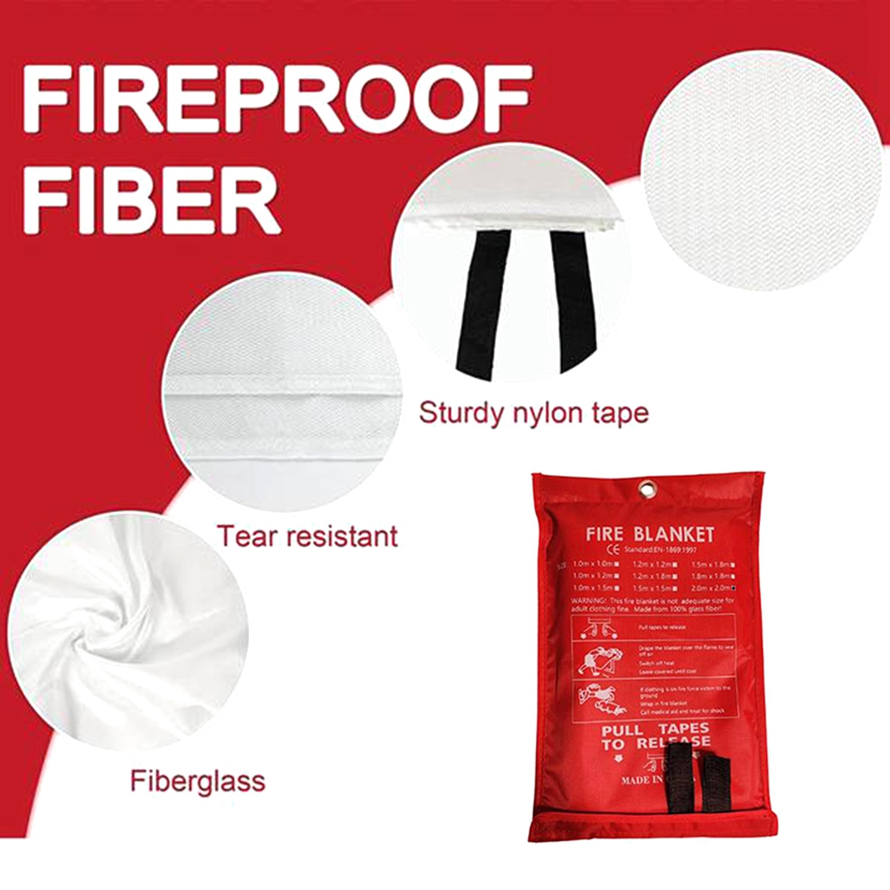AED2-Emergency Fire Blanket, F - Fire Blanket Kitchen avaliação e preço