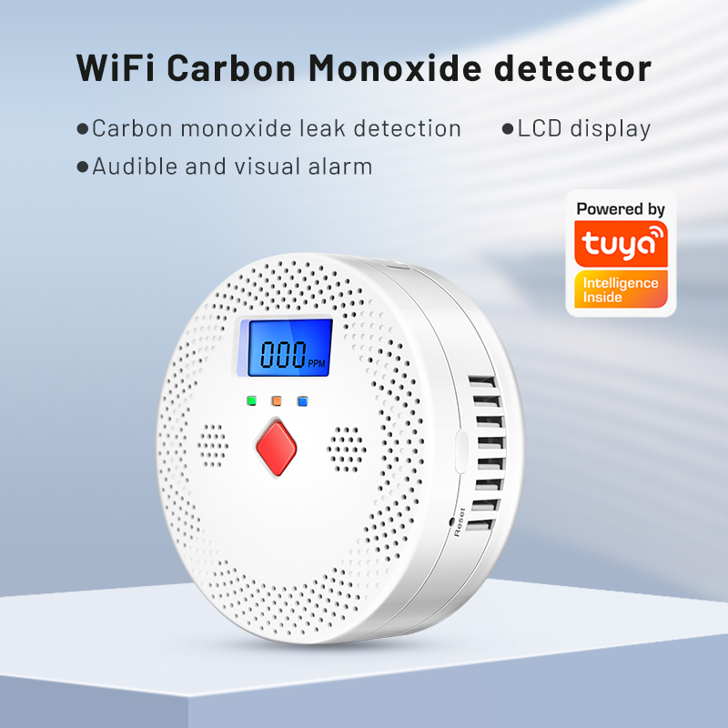 Tuya WiFi Smart Carbon Monoxid - Co Detector Plug avaliação e preço