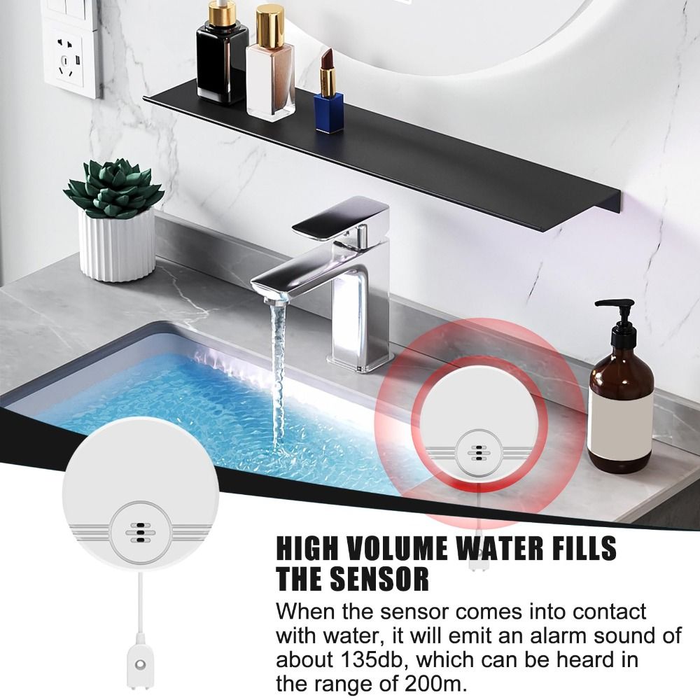 Dual Mode Sensor Water Leak Al - Water Alarm Sensor avaliação e preço