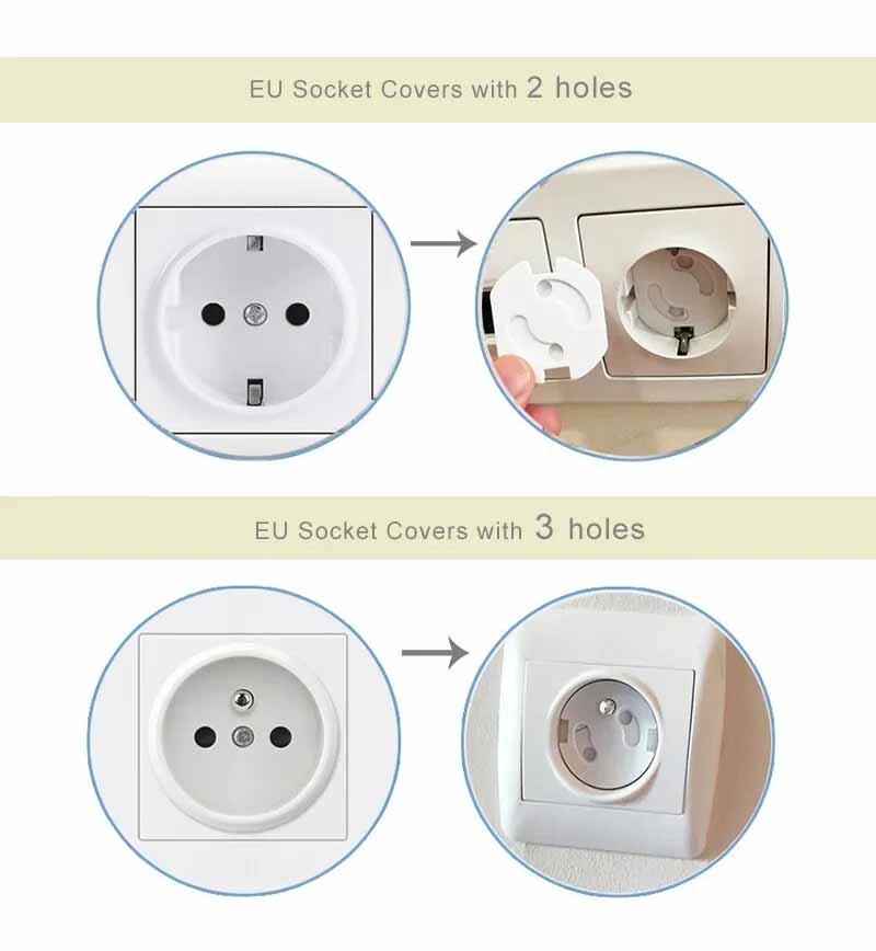 20pcs Kids Sockets Cover Plugs - Outlet Cover Baby avaliação e preço