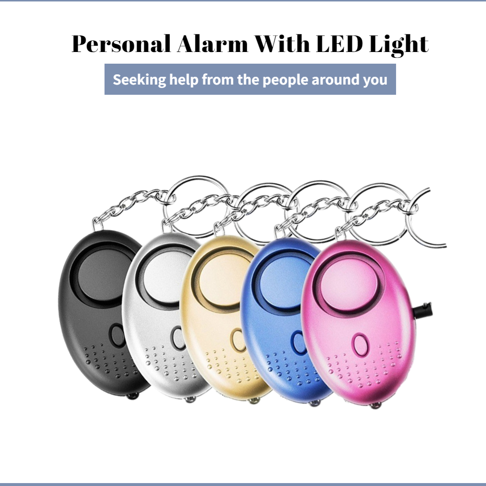 130dB Self Defense Alarm Anti- - Personal Alarm Keychain avaliação e preço