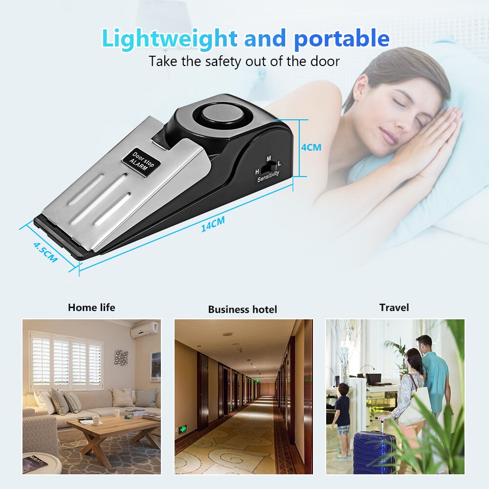 Wireless Door Stop Alarm Syste - Door Stop Alarm avaliação e preço