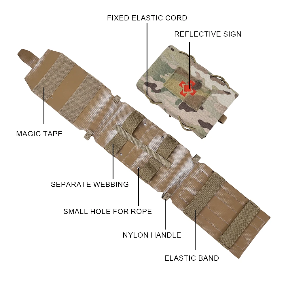 SINAIRSOFT Tactical Medical Po - First Aid Bag Kit avaliação e preço